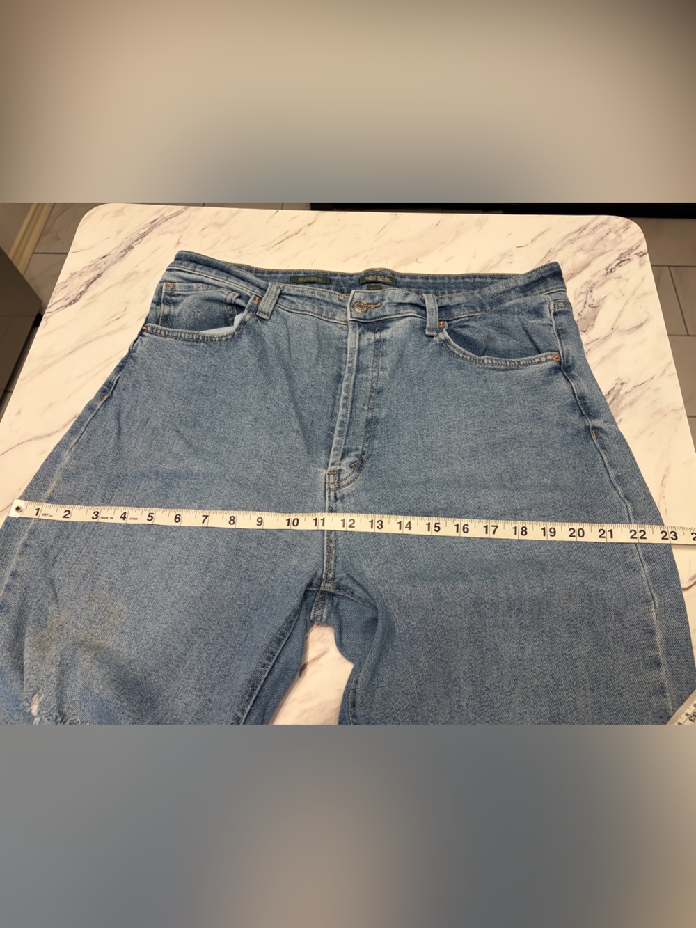 Wild Fable Super High-Rise Straight Jeans Women's US Size 14 - Picture 6 of 11